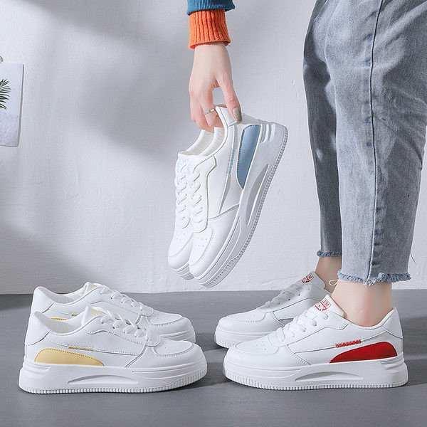 Άνοιξη-φθινόπωρο γυναικεία  παπούτσια κατασκευασμένα από faux δέρμα με επίπεδη σόλα