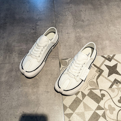 Elpojošas sieviešu kedas no tekstila ar plakanu zoli