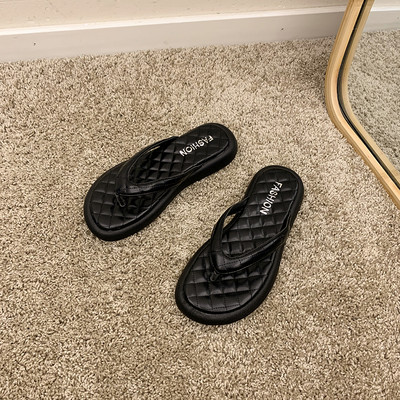 Casual γυναικείες παντόφλες από οικολογικό δέρμα 