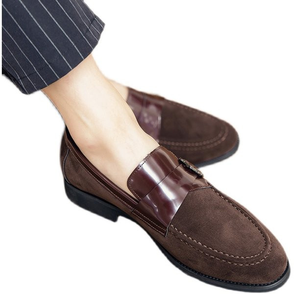 Νέο μοντέλο ανδρικά μοκασίνια σουέτ με αγκράφα