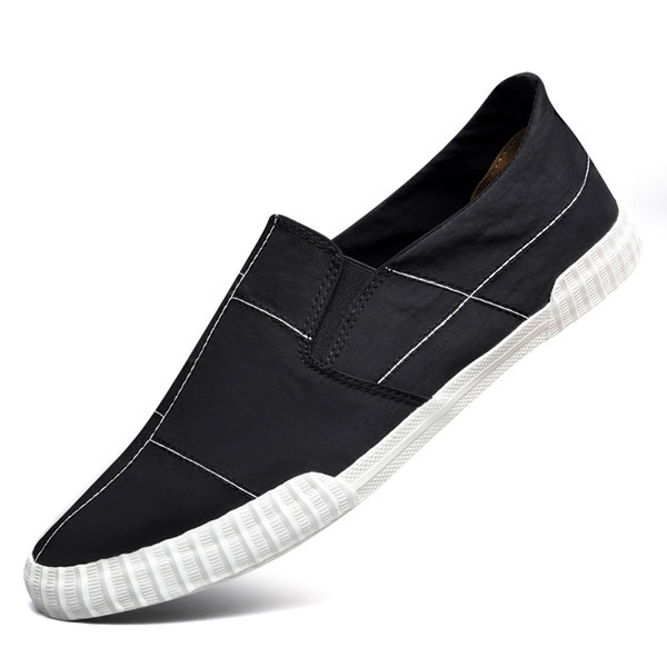 Vīriešu moderni tekstila mokasīni