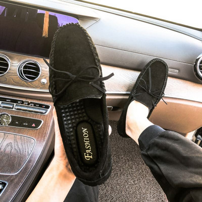 Ikdienas vīriešu mokasīni - ar plakanu zoli vairākās krāsās