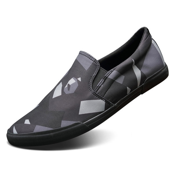 Vīriešu krāsaini tekstila mokasīni