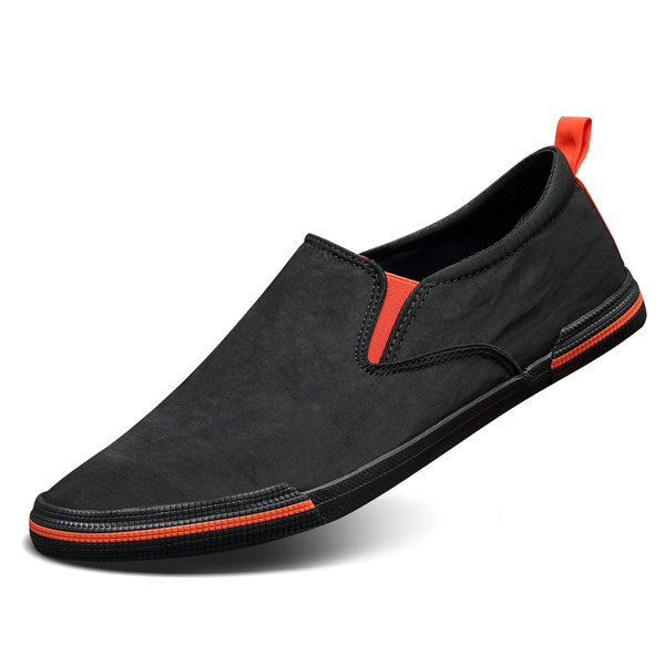 Jauns auduma mokasīnu modelis ar plakanu zoli