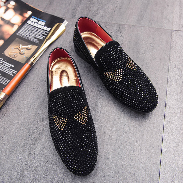 Ikdienas mokasīni no eko zamšādas ar akmeņiem