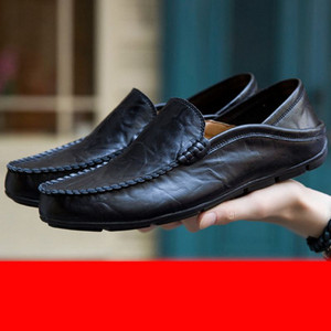 Novi model muških mokasina od umjetne kože sa ravnim đonom