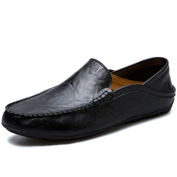 Novi model muških mokasina od umjetne kože sa ravnim đonom