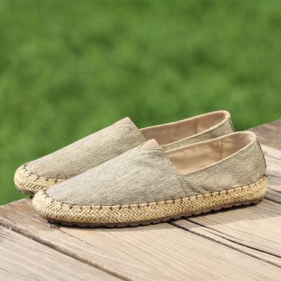 Vasaras espadrilas no džinsa