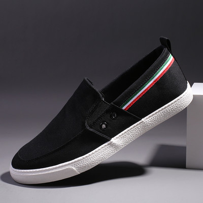 Jauns vīriešu tekstila mokasīnu modelis četrās krāsās