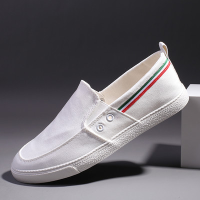 Jauns vīriešu tekstila mokasīnu modelis četrās krāsās