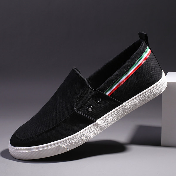 Jauns vīriešu tekstila mokasīnu modelis četrās krāsās