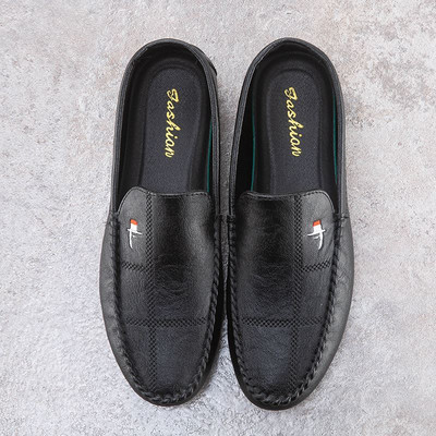 Jauna modeļa pavasara vīriešu mākslīgās ādas mokasīni