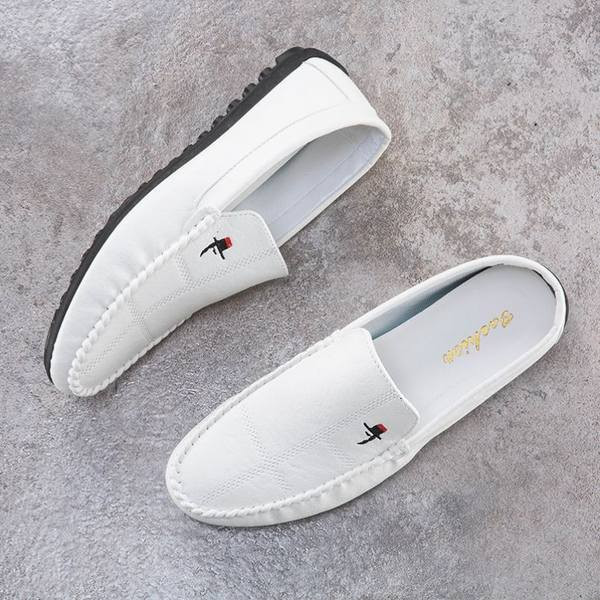 Jauna modeļa pavasara vīriešu mākslīgās ādas mokasīni