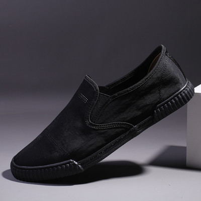 Vīriešu mokasīni no tekstiltīra modeļa