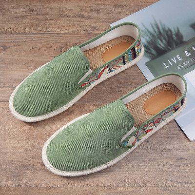 Κλωστοϋφαντουργικές εσπαντρίγιες με χρωματιστό μοτίβο