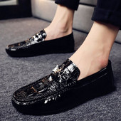 Jauns vīriešu mokasīnu modelis ar metāla elementu - vairāki modeļi