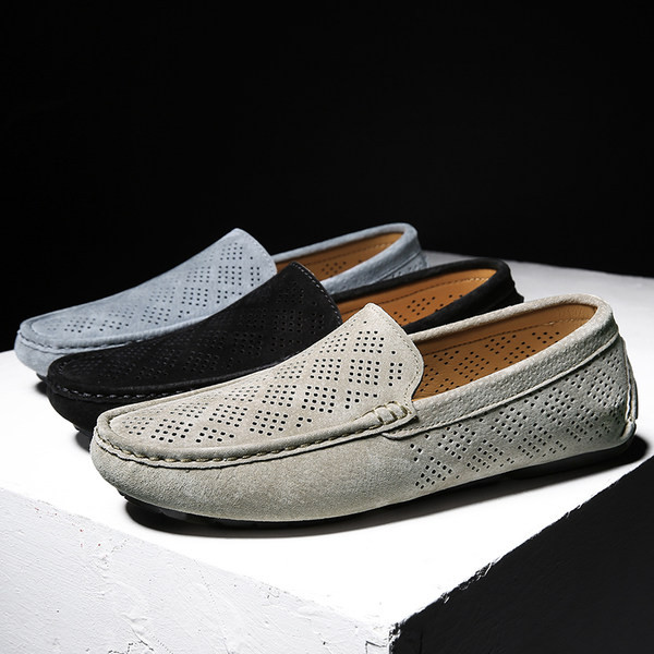 Jauns vasaras vīriešu mokasīnu modelis trīs krāsās