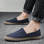 Vasaras auduma espadrilas vīriešiem