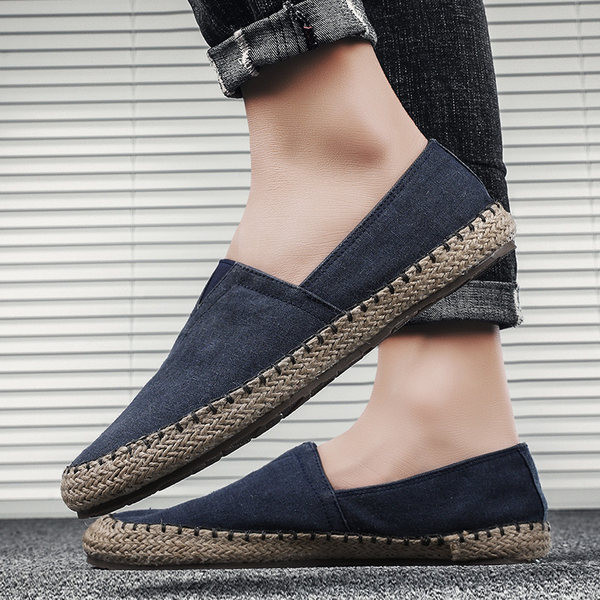 Vasaras auduma espadrilas vīriešiem