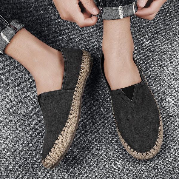 Vasaras auduma espadrilas vīriešiem