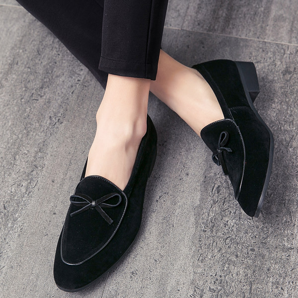 Ανδρικά μοκασίνια μοντέρνα από οικολογικό σουέτ σε καφέ και μαύρο χρώμα