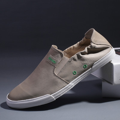 Ανδρικές υφαντικά μοκασίνια με κέντημα