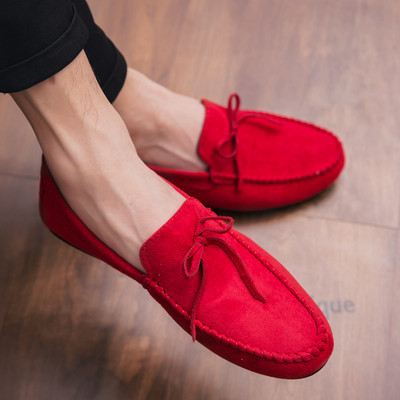 Ikdienas vīriešu mokasīni no eko zamšādas