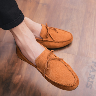 Ikdienas vīriešu mokasīni no eko zamšādas