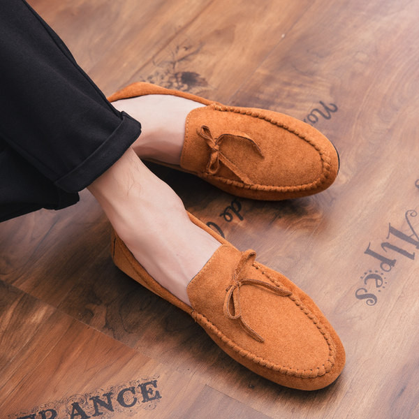 Ikdienas vīriešu mokasīni no eko zamšādas