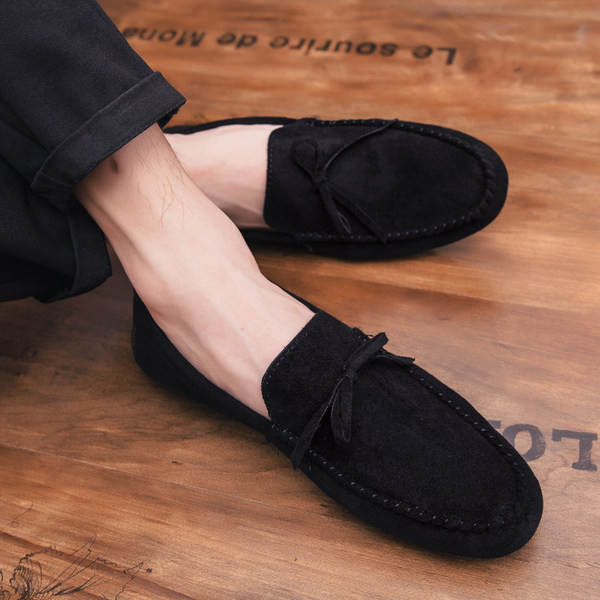 Ikdienas vīriešu mokasīni no eko zamšādas