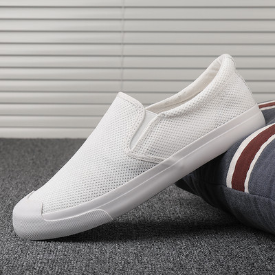 Ανδρικά υφάσματα μοκασίνια απλό μοντέλο