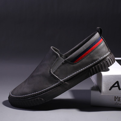 Vīriešu mokasīni no eko ādas četrās krāsās