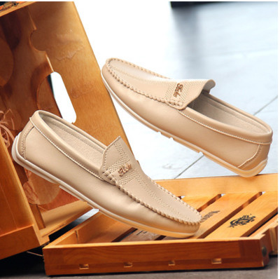 Ανδρικά casual μοκασίνια με επίπεδη σόλα - δύο μοντέλα