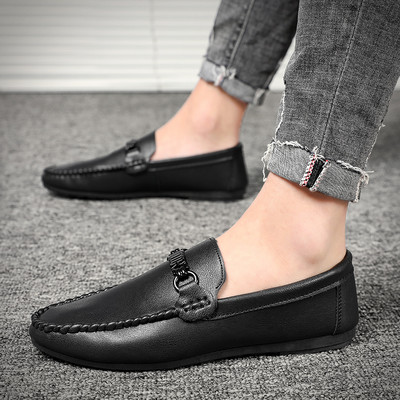 Jauns ādas mokasīnu modelis ar plakanu zoli - vairāki modeļi