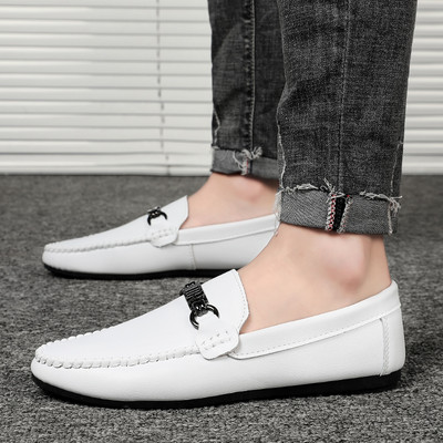 Jauns ādas mokasīnu modelis ar plakanu zoli - vairāki modeļi