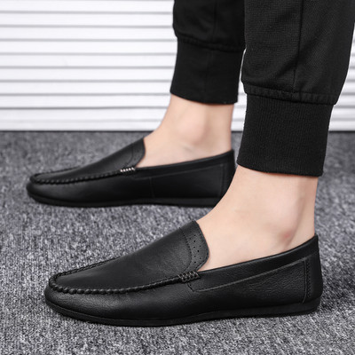 Jauns ādas mokasīnu modelis ar plakanu zoli - vairāki modeļi