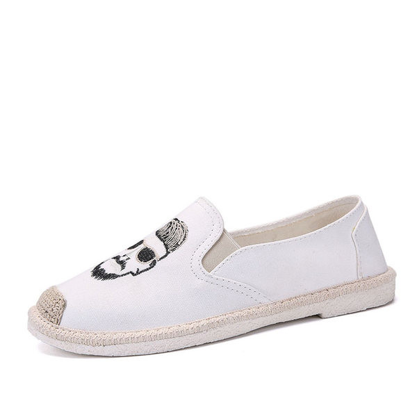 Jauna modeļa vasaras espadrilles ar izšuvumu vīriešiem