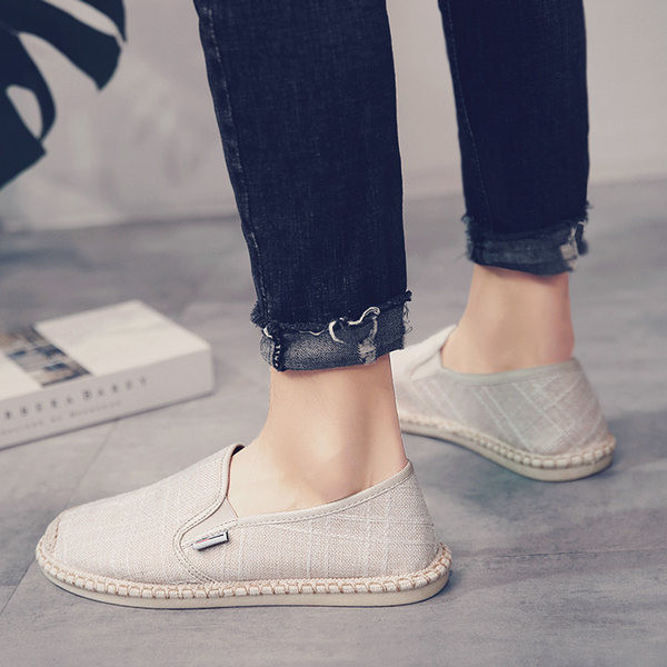 Jauns vasaras tekstila espadriļu modelis