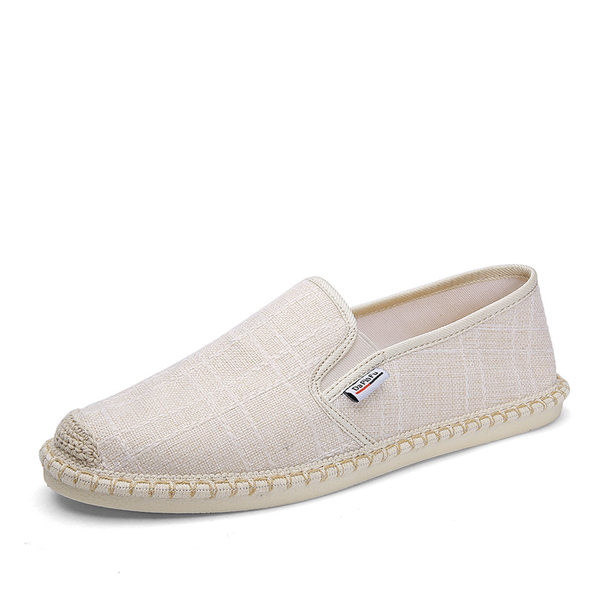 Jauns vasaras tekstila espadriļu modelis