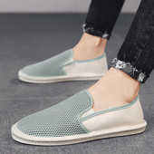 Vasaras espadrilas no sieta auduma