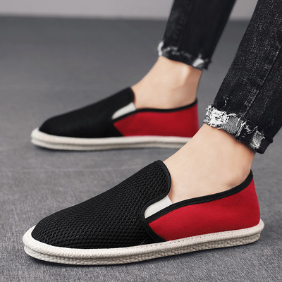 Vasaras espadrilas no sieta auduma