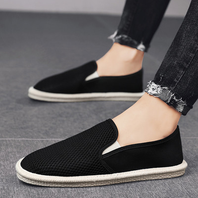 Vasaras espadrilas no sieta auduma