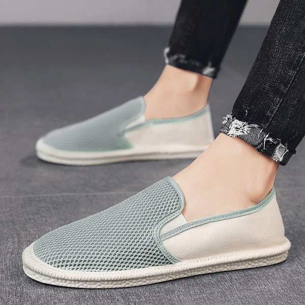 Vasaras espadrilas no sieta auduma