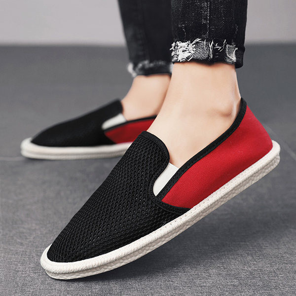 Vasaras espadrilas no sieta auduma