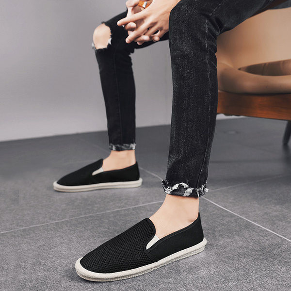 Vasaras espadrilas no sieta auduma