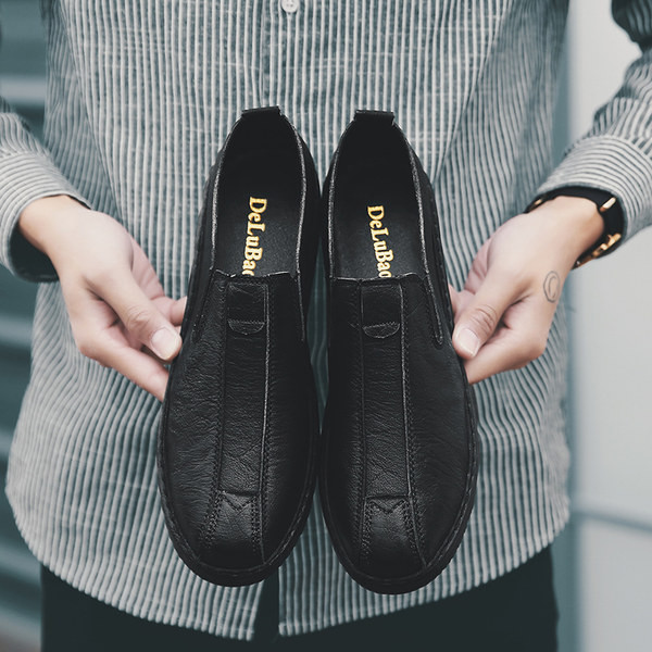 Ikdienas mokasīni no mākslīgās ādas - tīrs modelis