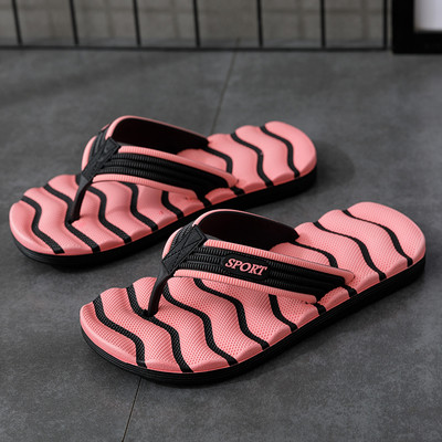 Pludmalei piemērotas sieviešu neslīdošās čības starp pirkstiem