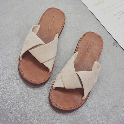 Ikdienas sieviešu čības ar krusteniskām siksnām - vairākās krāsās