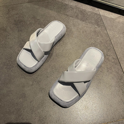 Καθημερινές παντόφλες με χοντρό πέλμα