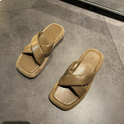 Καθημερινές παντόφλες με χοντρό πέλμα